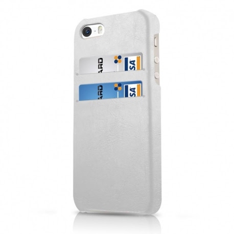 Husa APPLE iPhone 5\5S\SE - IT Skins Slot Card (Alb)