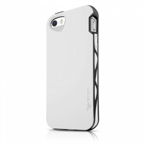 Husa APPLE iPhone 5\5S\SE - IT Skins Case (Alb&Negru)