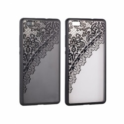 Husa HUAWEI P9 Lite - Art (Dantela Negru)