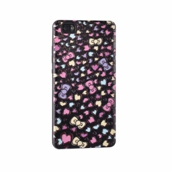 Husa SAMSUNG Galaxy J5 2016 - 3D (Hearts Negru)