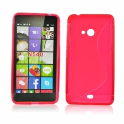 Husa MICROSOFT Lumia 435 \ 532 - S-Line (Rosu)