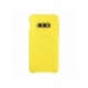 Husa Originala SAMSUNG Galaxy S10e - Cover Piele Naturala (Galben)