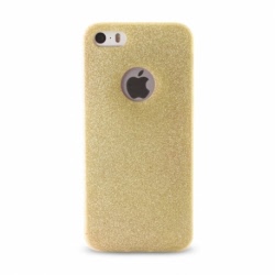 Husa APPLE iPhone 4\4S - Ultra Glitter (Auriu)