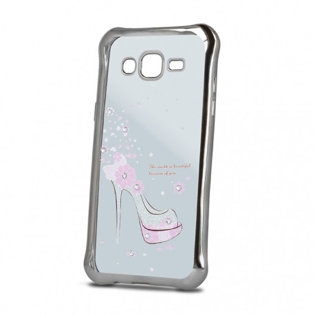 Husa SAMSUNG Galaxy A5 2016 - Beeyo Girly (Argintiu)