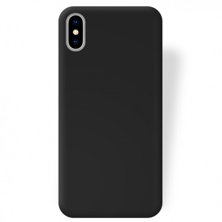 Husa APPLE iPhone X XS - Silicone Cover (Negru) Blister