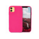 Husa APPLE iPhone 11 - Silicone Cover (Roz Neon) Blister