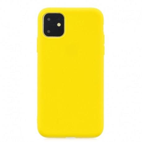 Husa APPLE iPhone X \ XS - Silicone Cover (Galben Neon) Blister