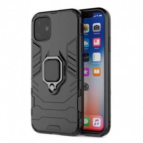 Husa APPLE iPhone 12 Pro Max - Ring Armor (Negru)