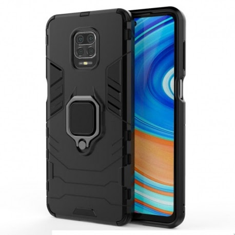 Husa XIAOMI Redmi Note 9 Pro - Ring Armor (Negru)