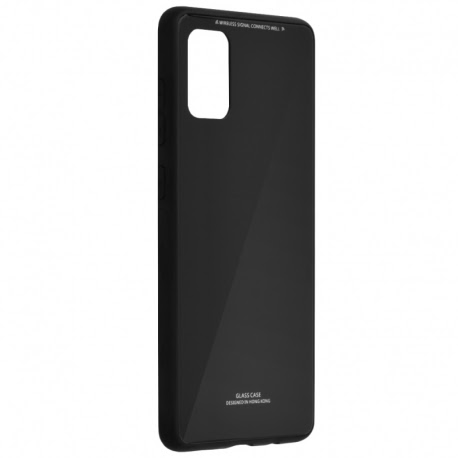 Husa SAMSUNG Galaxy A71 - Glass (Negru)
