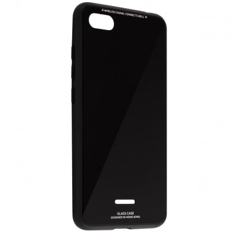 Husa XIAOMI Redmi Go - Glass (Negru)