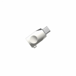 Adaptor OTG USB - Tip C (Argintiu) HOCO UA9