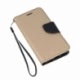 Husa APPLE iPhone 4\4S - Fancy Book (Auriu&Negru)