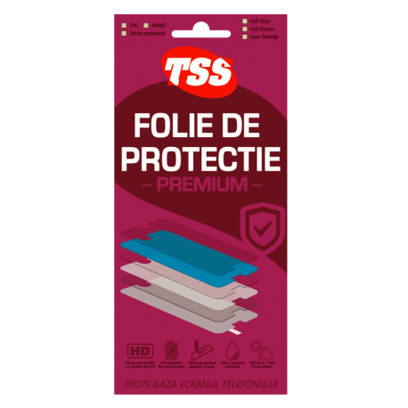 Folie regenerabila Silicon Armor Orange Rise 54, TSS HQMobile