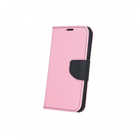 Husa SAMSUNG Galaxy J3 2016 - Fancy Book (Roz&Negru)