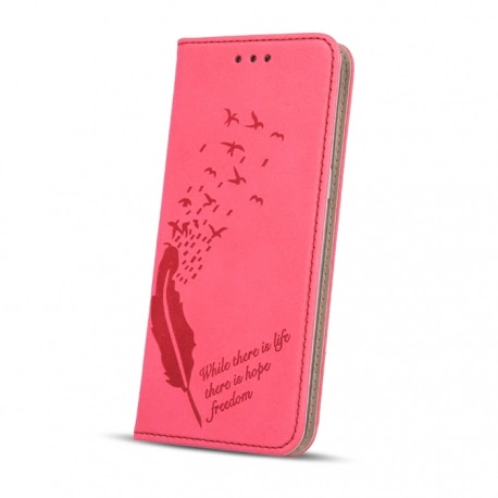 Husa HUAWEI P8 Lite 2017 \ P9 Lite 2017 - Smart Stamp (Model 9 - Rosu)
