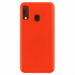 Husa SAMSUNG Galaxy A20e - Silicone Cover (Portocaliu Neon)