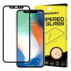 Folie de Sticla 5D APPLE iPhone X / XS (Negru) Full Glue Wozinsky