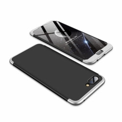 Husa HUAWEI Honor 10 - GKK 360 Full Cover (Argintiu/Negru)