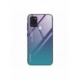 Husa SAMSUNG Galaxy A21s - Ombre Glass (Albastru/Mov)