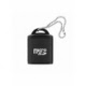 Cititor de carduri MicroSD - USB 2.0 (Negru)