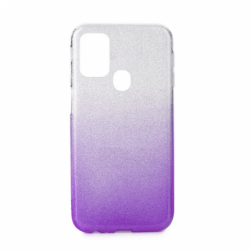 Husa SAMSUNG Galaxy A21s - Forcell Shining (Argintiu/Violet)