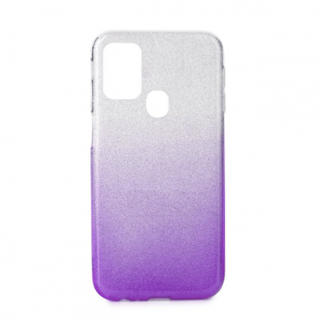 Husa SAMSUNG Galaxy A21s - Forcell Shining (Argintiu/Violet)
