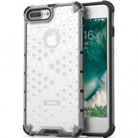 Husa Pentru APPLE iPhone 7 Plus/ 8 Plus - Gel TPU Honeycomb Armor, Transparent