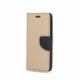 Husa SAMSUNG Galaxy J3 2017 - Fancy Book (Auriu)
