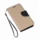 Husa SAMSUNG Galaxy J3 2017 - Fancy Book (Auriu)