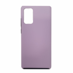 Husa SAMSUNG Galaxy A51 - 360 Grade Colored (Fata Silicon/Spate Plastic) Lila