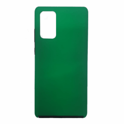 Husa SAMSUNG Galaxy A51 - 360 Grade Colored (Fata Silicon/Spate Plastic) Verde