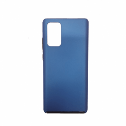 Husa SAMSUNG Galaxy J4 Plus 2018 - 360 Grade Colored (Fata Silicon/Spate Plastic) Albastru