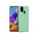 Husa SAMSUNG Galaxy A21s - Ultra Slim Mat (Verde Deschis)