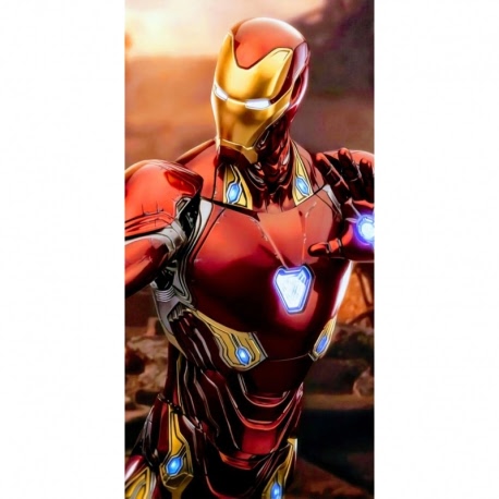 Husa Personalizata APPLE iPhone 12 \ 12 Pro Iron Man