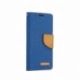 Husa HUAWEI Y5 II \ Y6 II Compact - Canvas Book (Albastru)