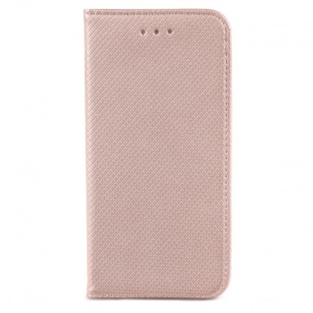 Husa SAMSUNG Galaxy A02s - Smart Magnet (Roz-Auriu)