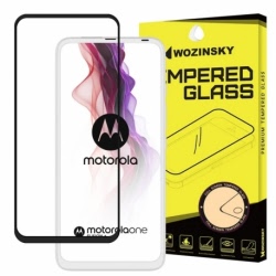 Folie de Sticla 5D Full Glue MOTOROLA One Fusion Plus (Negru) Case Friendly Wozinsky
