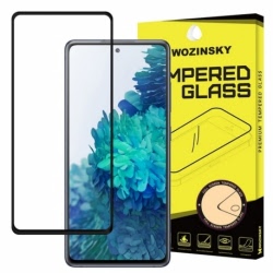Folie de Sticla 5D Full Glue SAMSUNG Galaxy S20 FE (Negru) Case Friendly Wozinsky