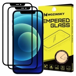 Folie de Sticla 5D Full Glue APPLE iPhone 12 Mini (Negru) Case Friendly Wozinsky -2 buc