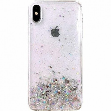 Husa SAMSUNG Galaxy A02s - Glitter Lichid Star (Transparent) Wozinsky