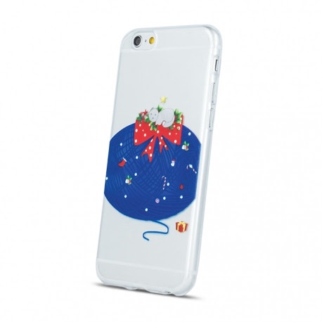 Husa APPLE iPhone 6\6S - Winter (Christmas Cat)
