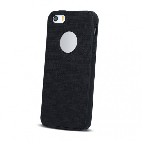 Husa APPLE iPhone 6\6S - Cloth (Negru)