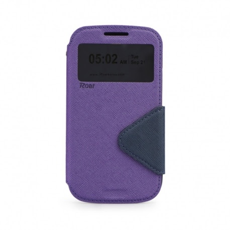 Husa SAMSUNG Galaxy S6 Edge - Roar Diary View (Violet)