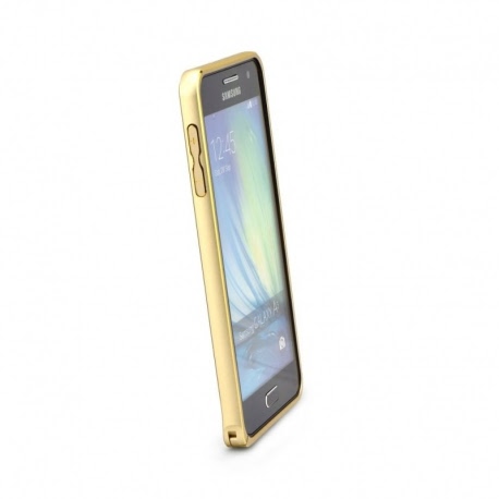 Bumper Aluminiu SAMSUNG Galaxy S6 (Auriu)