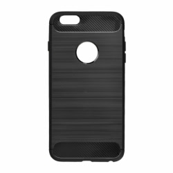 Husa APPLE iPhone 6\6S Plus - Carbon (Negru) Forcell