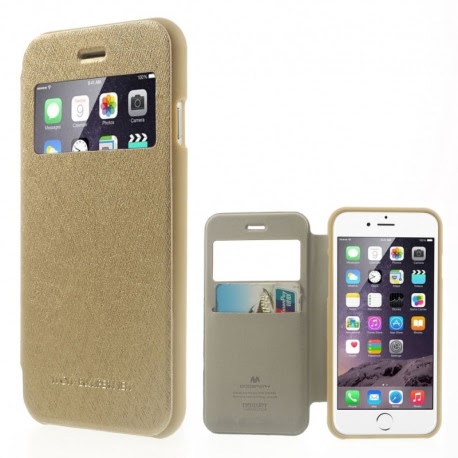 Husa APPLE iPhone 5\5S\SE - WOW Mercury (Auriu)