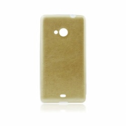 Husa APPLE iPhone 6\6S - Jelly Piele (Auriu)