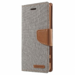 Husa APPLE iPad (9.7") - Canvas Diary (Gri)