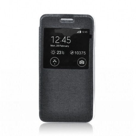 Husa SAMSUNG Galaxy Grand Prime - S-View (Negru)
